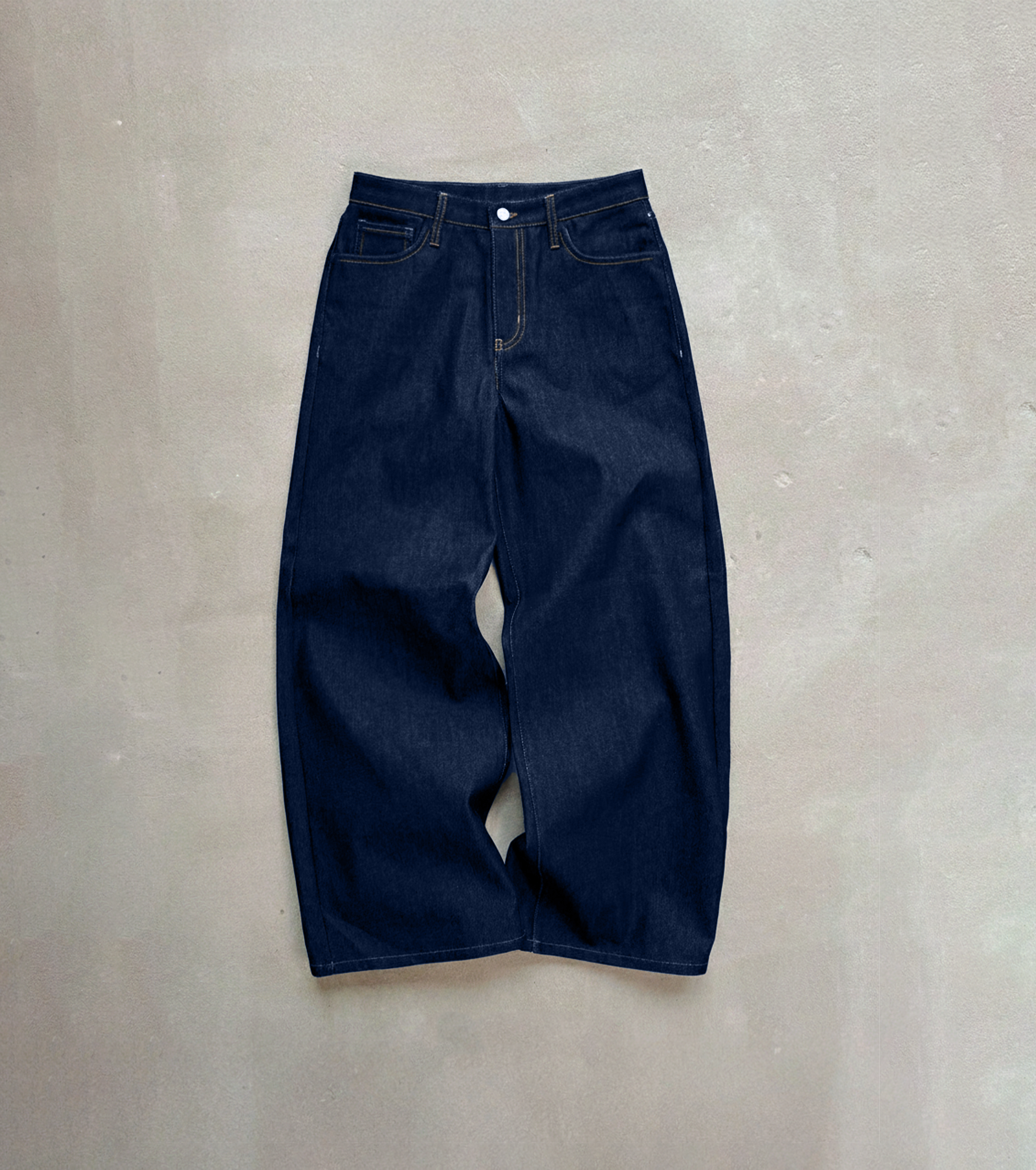 Raw Navyblue Denim