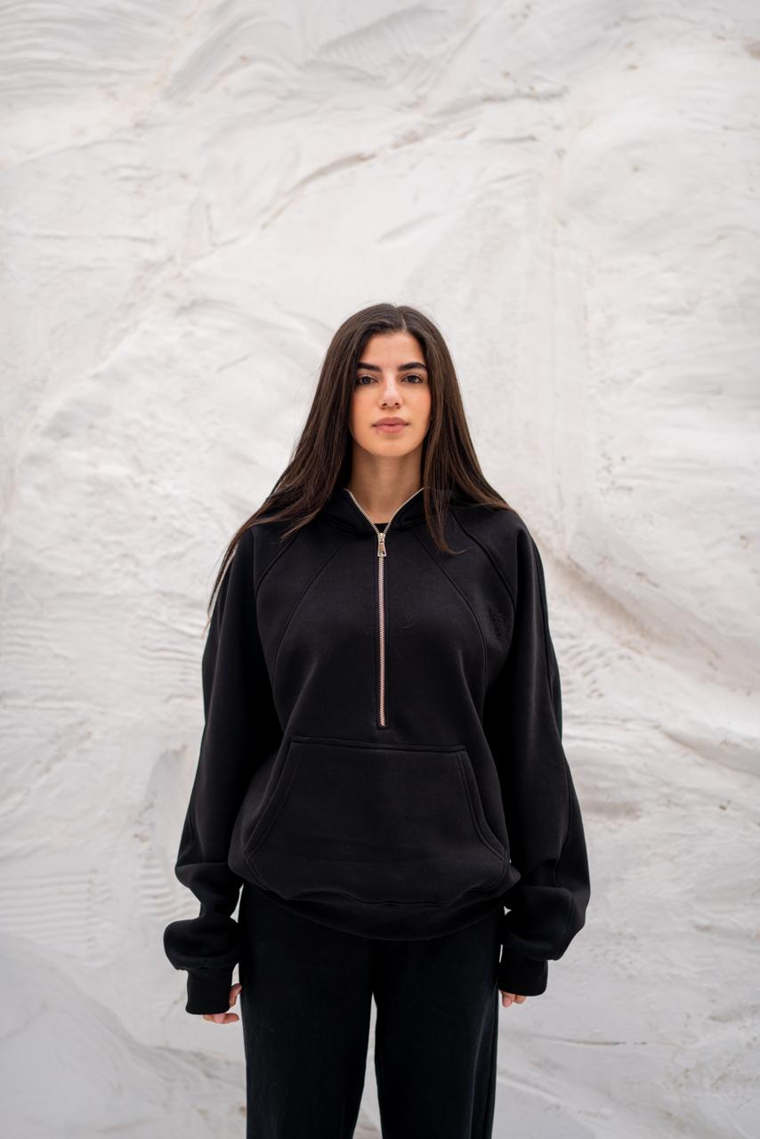 Quarter Zipper Hoodie