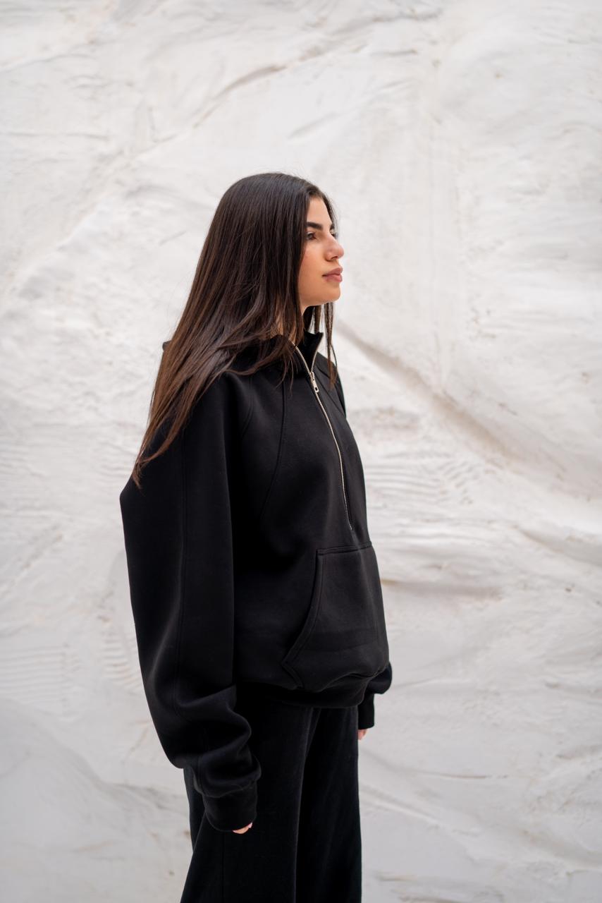 Quarter Zipper Hoodie